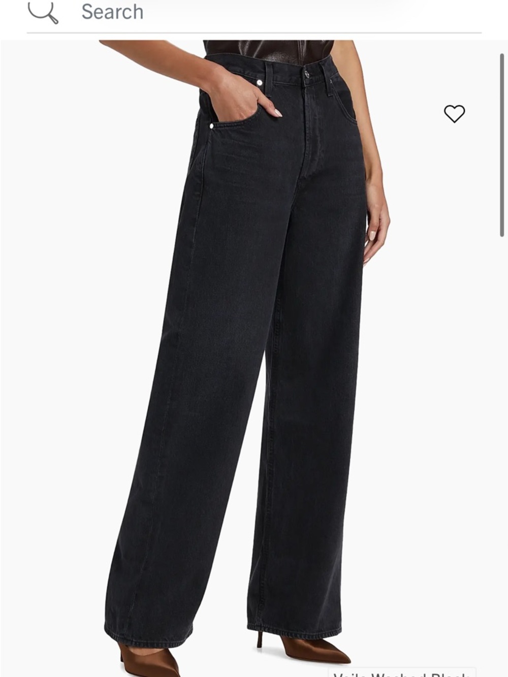 Citizen Washed Black Denim Ayla Style 34